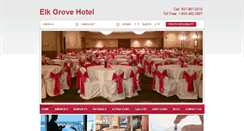 Desktop Screenshot of elkgrovehotel.com